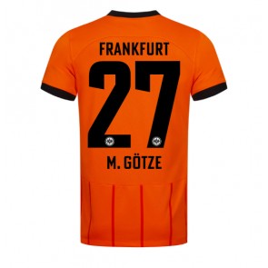 Eintracht Frankfurt Mario Gotze #27 Alternativní Dres 2024-25 Krátký Rukáv